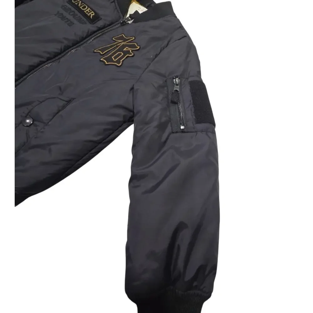 Zara Boy's Puffy Bomber Jacket